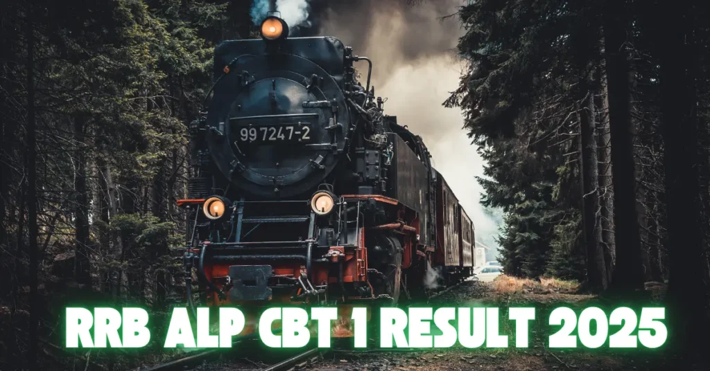RRB ALP Result 2025 CBT 1