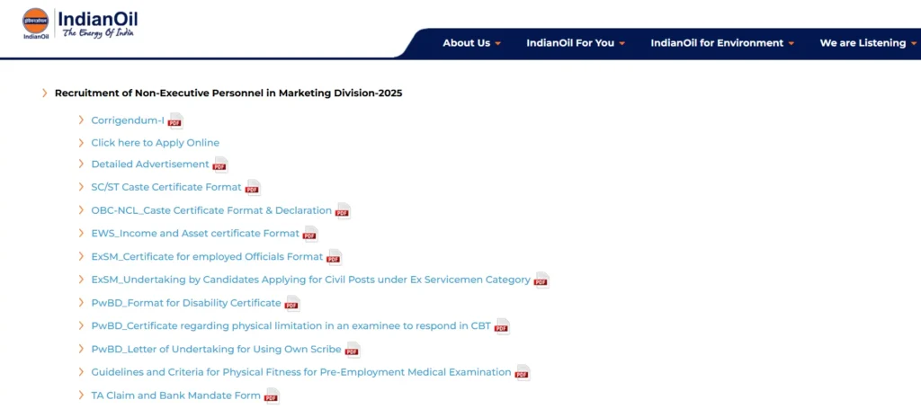 IOCLRecruitment 2025