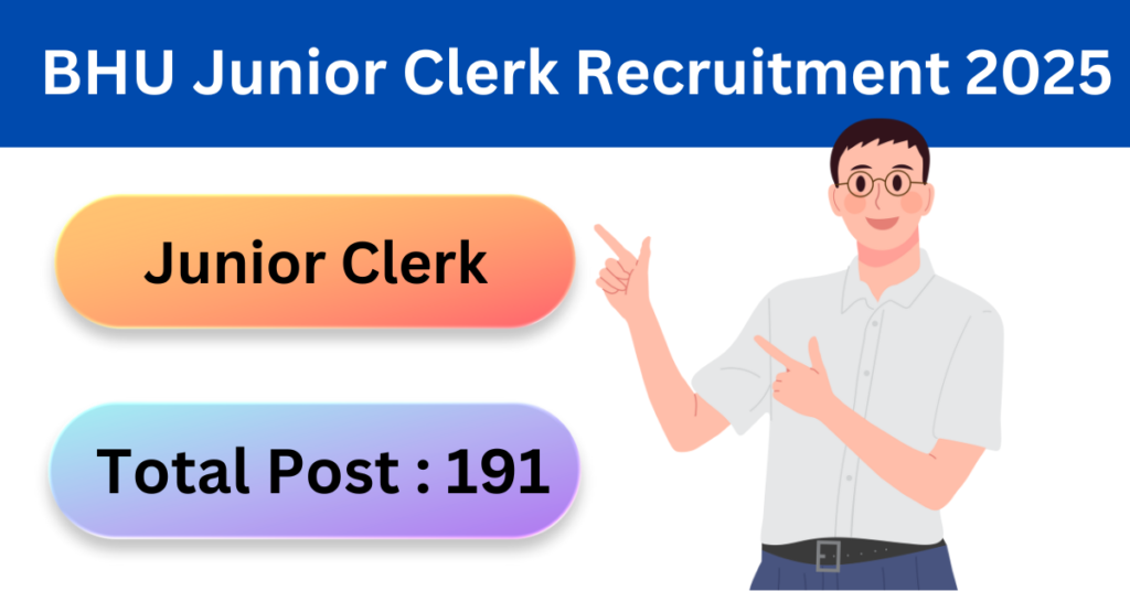 BHU Junior Clerk Vacancy 2025