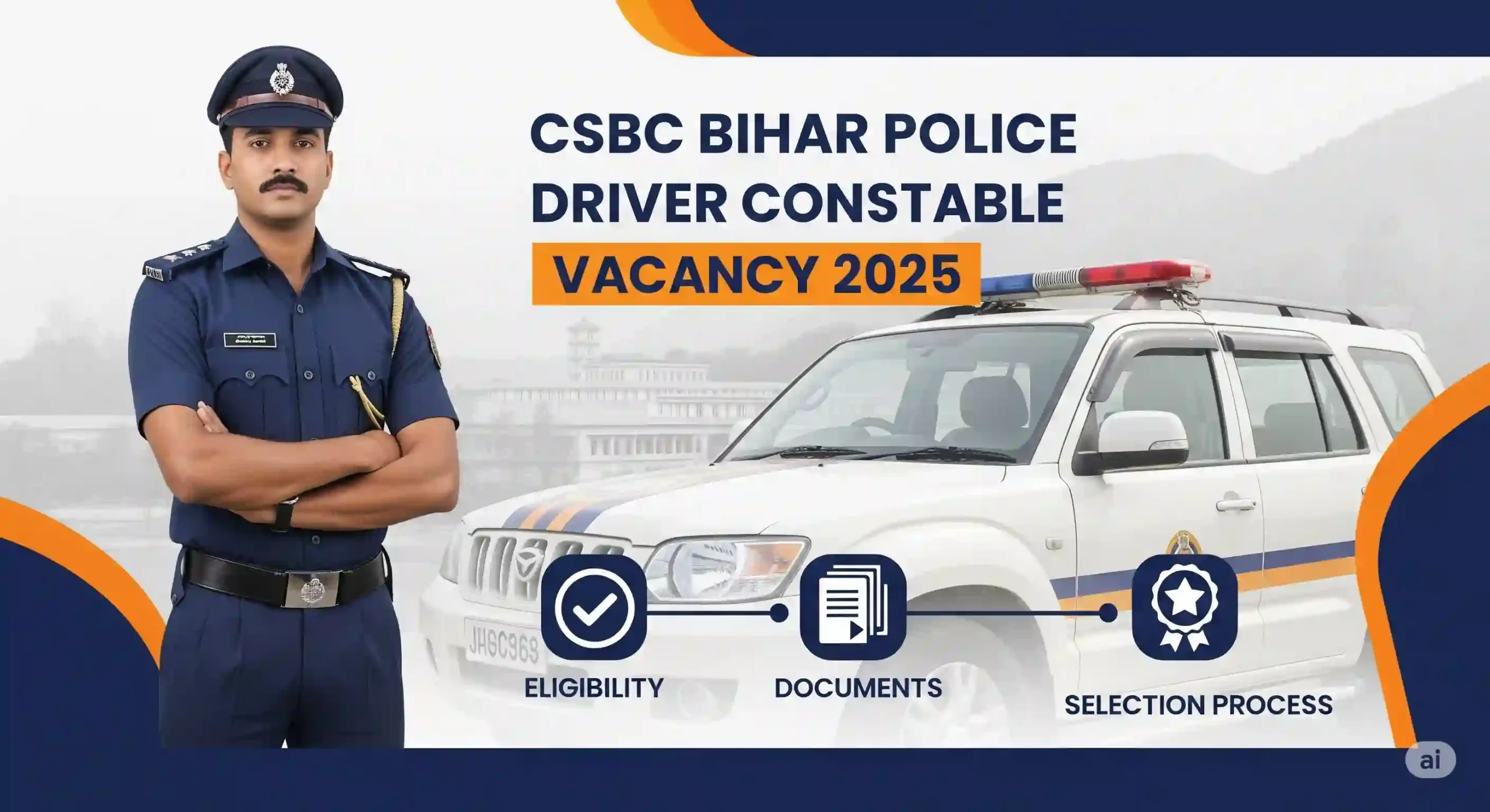 CSBC Bihar Police Driver Constable