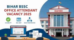 Bihar BSSC Office Attendant Vacancy 2025 : Eligibility, Age Limit, Selection Process