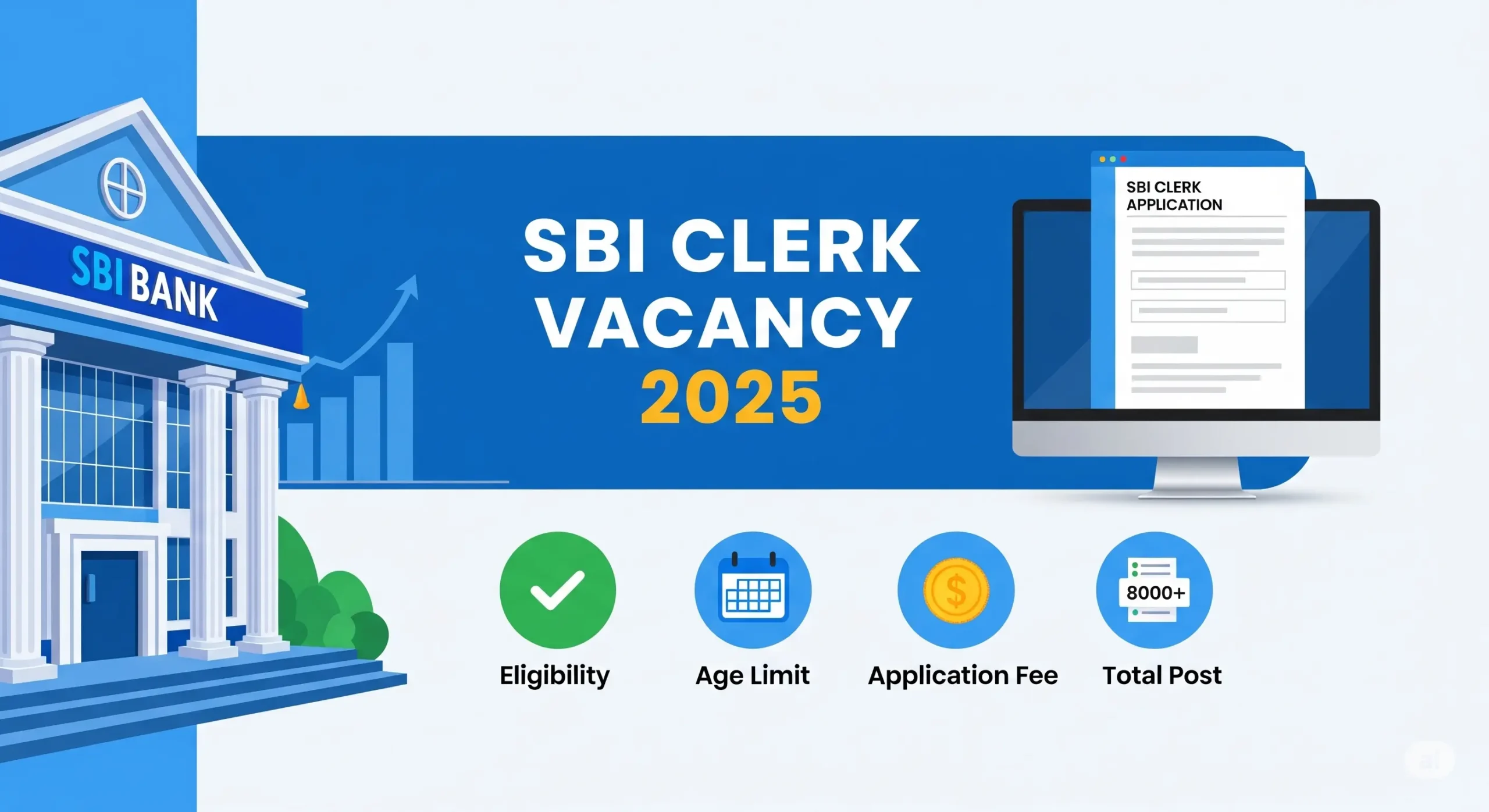 SBI Clerk Vacancy 2025
