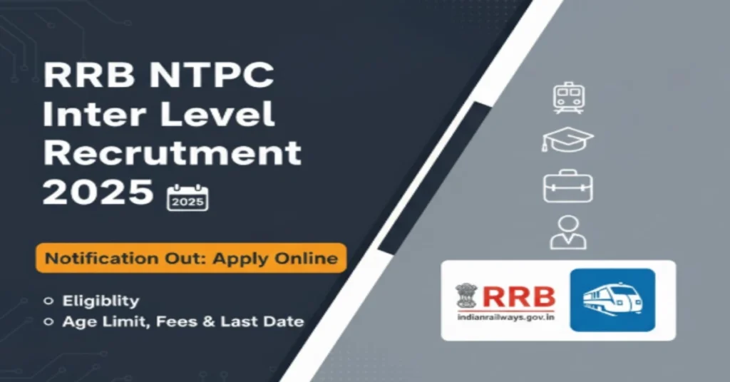 RRB NTPC Inter Level Recruitment 2025