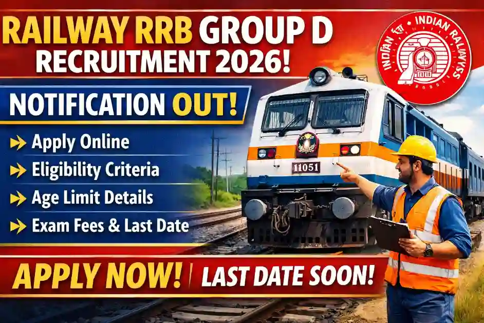 Railway RRB Group D Recruitment 2026